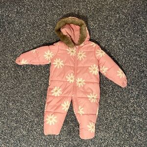Toddler one piece snowsuit